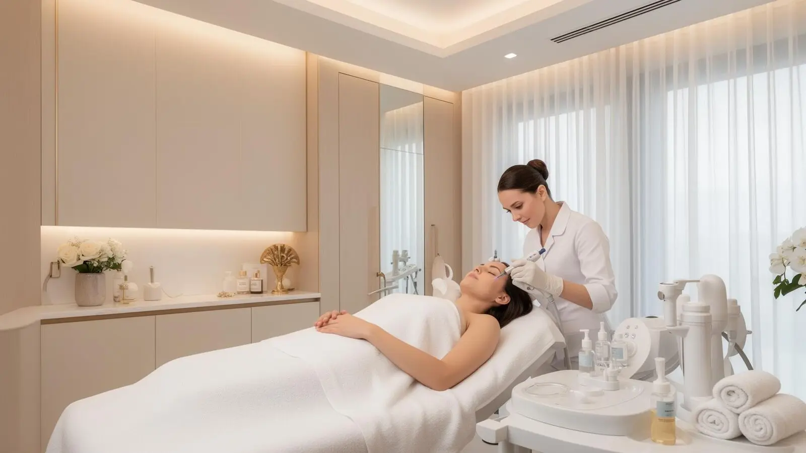 Aesthetic injectable and skin treatments at Opteluxe Wellness in Mooresville, NC