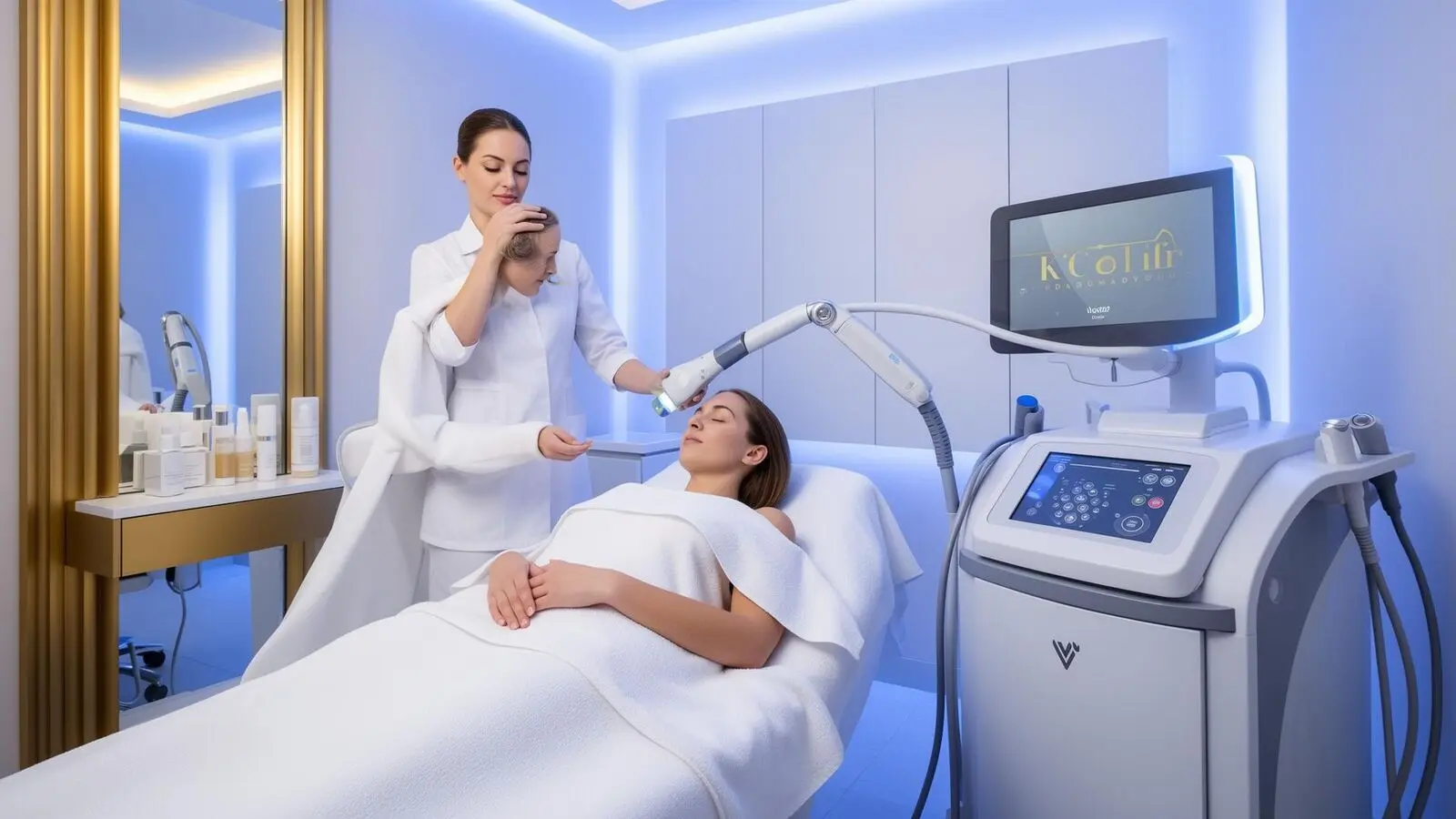 Laser skin treatments at Opteluxe Wellness in Mooresville, NC